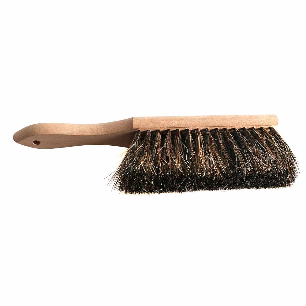 Big Horn 13020 Natural Horsehair Handheld Counter Duster with Wood Handle – 2 Inch Head Width, 13 Inch Overall Length - Image 2