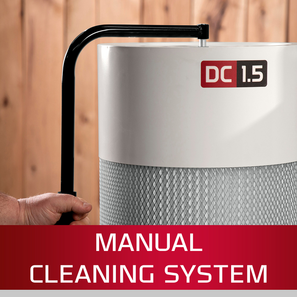 Jet JCDC-1.5 Cyclone Dust Collector, 1.5HP, 115V - Image 3