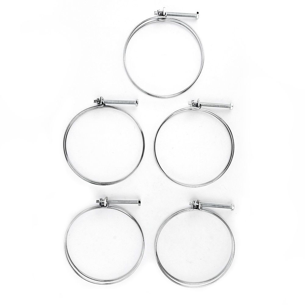 Big Horn 11740PK 4 Inch Wire Hose Clamp (5 / Pack) – Replaces Jet JW1317